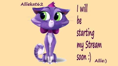 Allie online show from February 15, 3:28 pm