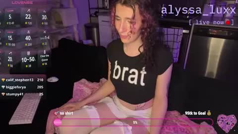 Alyssa online show from February 7, 7:58 am