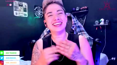 Axel Rouse online show from October 24, 2:00 pm