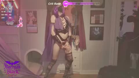 Morrgan Black online show from November 8, 6:30 pm