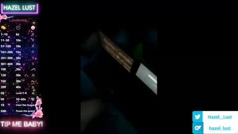 Hazel Lust online show from January 21, 3:27 am