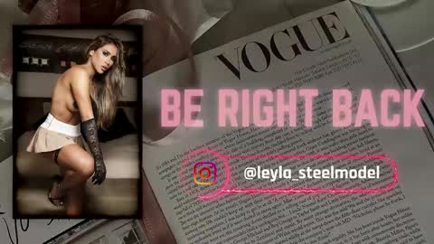 INSTA leylasteel model         online show from June 5, 3:29 pm