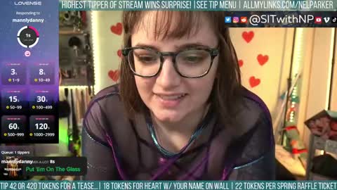 Nel Parker online show from February 22, 5:34 am