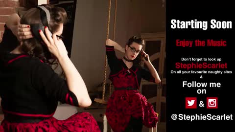 Stephie Scarlet online show from February 16, 6:23 am