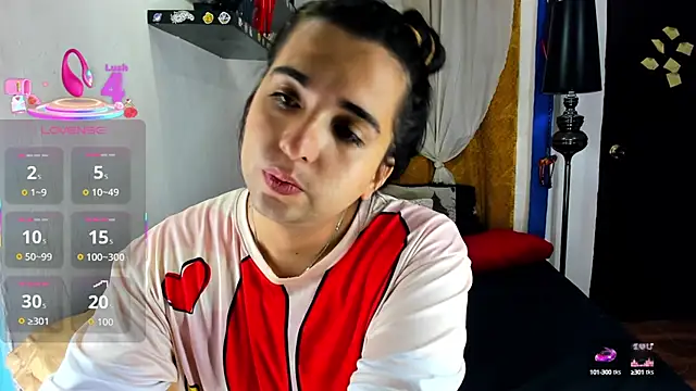 Snapshot of SARAMISHA chatting on October 14, 5:58 pm SARAMISHA online show from October 14, 5:58 pm