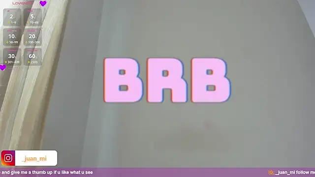 juanmiss online show from October 1, 3:23 pm