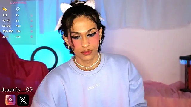 Snapshot of Abby_bella09 chatting on March 16, 8:08 am Abby bella09 online show from March 16, 8:08 am